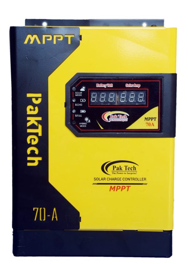 Hybrid Pak Tech MPPT Solar Charge Controller 70 Ampere with DC Load Connections - 12/24 Volt, 1200/2400 Watt - Image 6