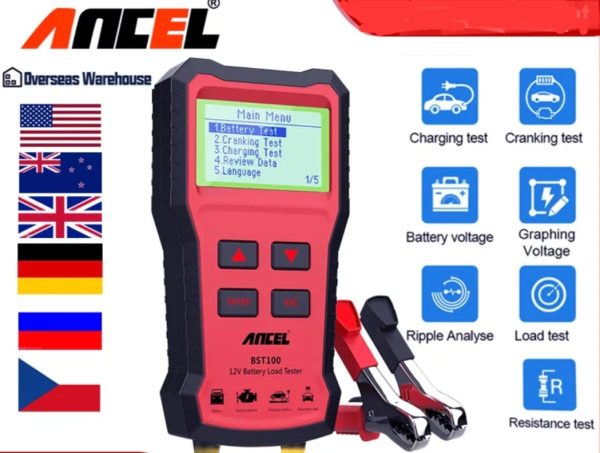 ANCEL BST100 Car Battery Tester